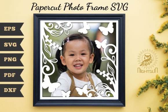 Beautiful Floral Photo Frame Papercut 7 Review