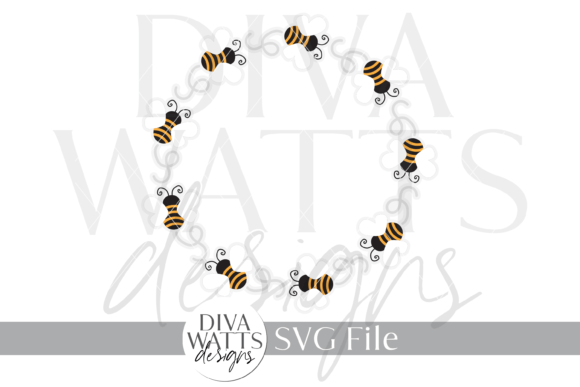 Bees Wreath Hanger Design SVG Review