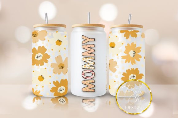 Mommy Libbey Can Glass Floral UVDTF Wrap Review