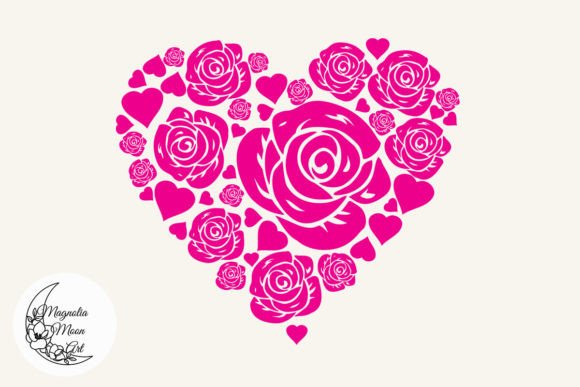 Pink Rose Heart SVG: A Designer's Review for Real Embroidery Projects